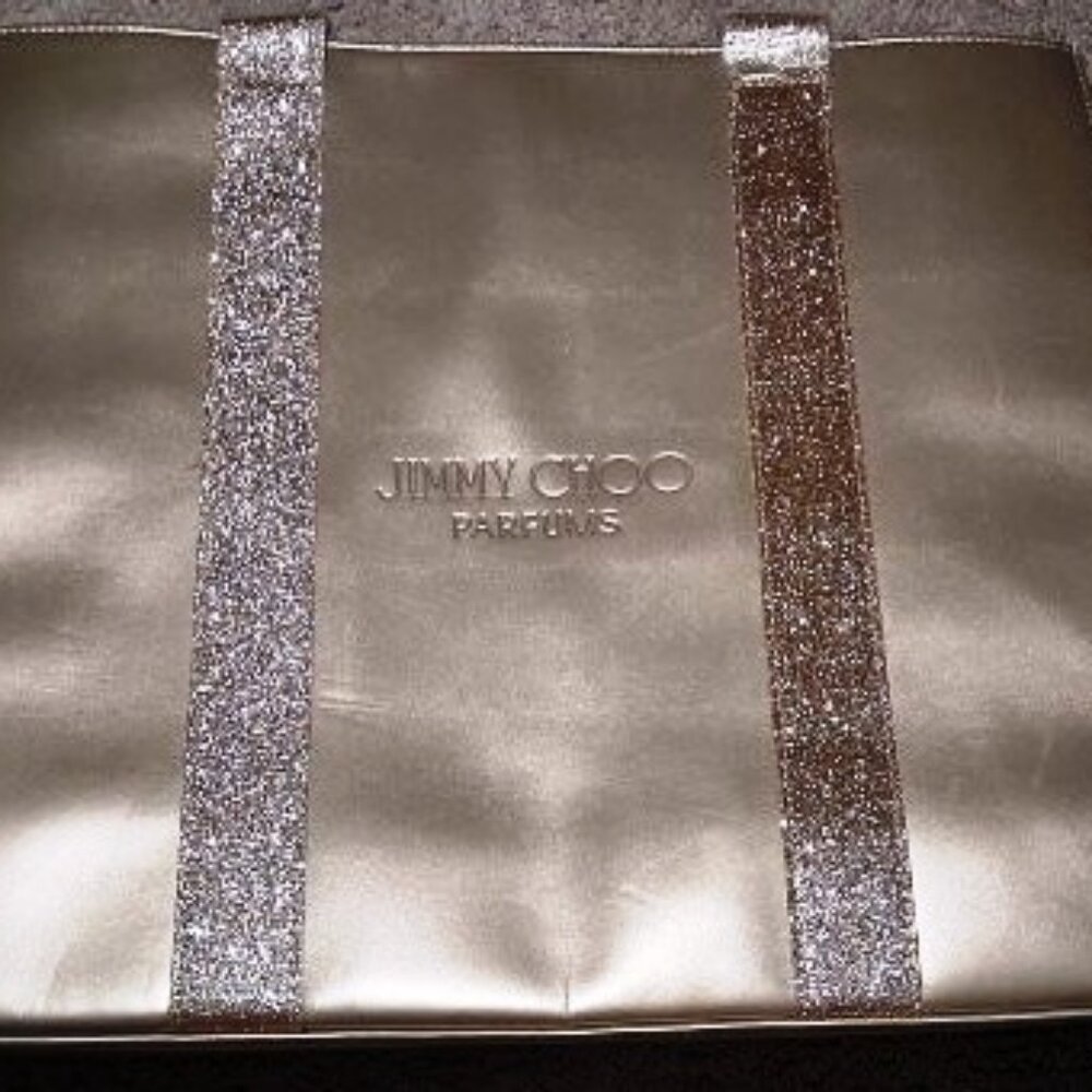 Jimmy Choo Large Gold Tote
